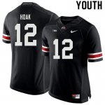 NCAA Ohio State Buckeyes Youth #12 Gunnar Hoak Black Nike Football College Jersey KJF2245VG